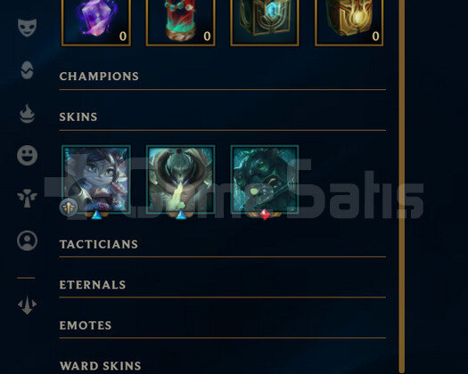 TR Flex Zümrüt 4 | 2 Kostüm - 10K Mö |LoL Hesap