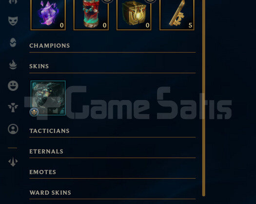 TR Gold 1 | 1 Kostüm - 15K Mö |LoL Hesap