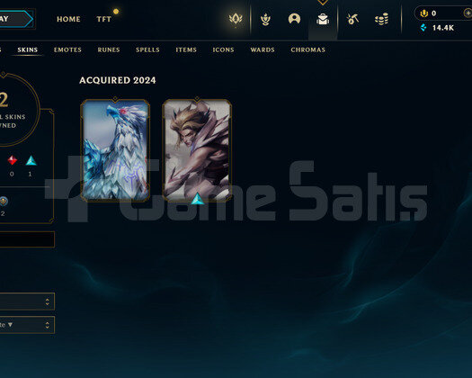 TR Gold 1 | 2 Kostüm - 14K Mö |LoL Hesap