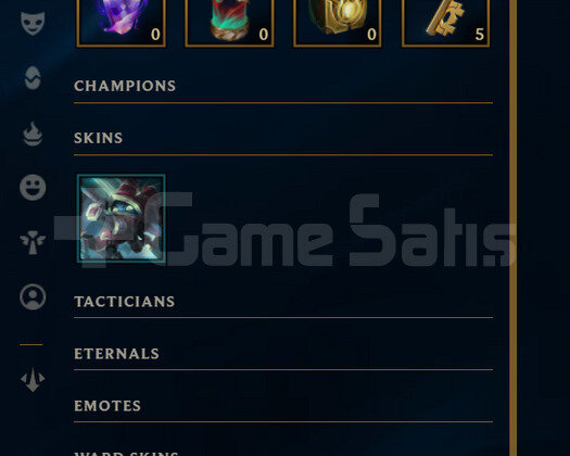 TR Gold 1 | 2 Kostüm - 14K Mö |LoL Hesap