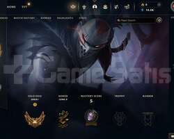 TR Gold 1 | 1 Kostüm - 10K Mö | LoL Hesap
