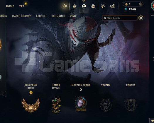 TR Gold 1 | 1 Kostüm - 10K Mö | LoL Hesap