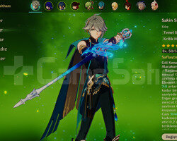 AR 25 Alhaitham + Raiden Shogun + furina silahi