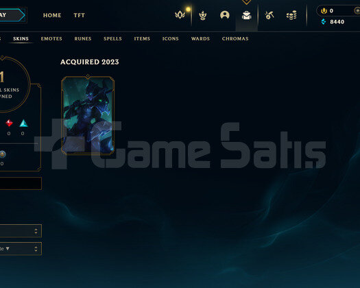 TR Gold 3 | 1 Kostüm - 29 Hero | LoL Hesap