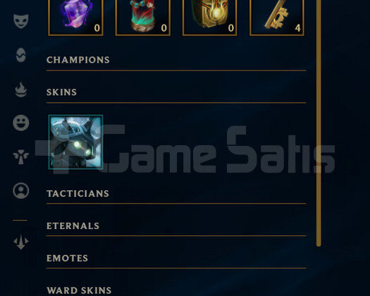 TR Gold 4 | 3 Kostüm - 34 Hero | LoL Hesap