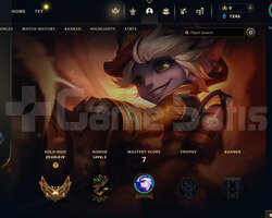 TR Gold 4 | 1 Kostüm - 30 Hero | LoL Hesap