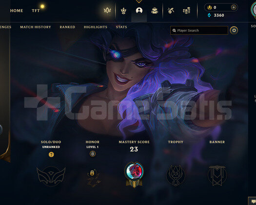 TR Unranked | 4 Kostüm - 27 Hero | LoL Hesa