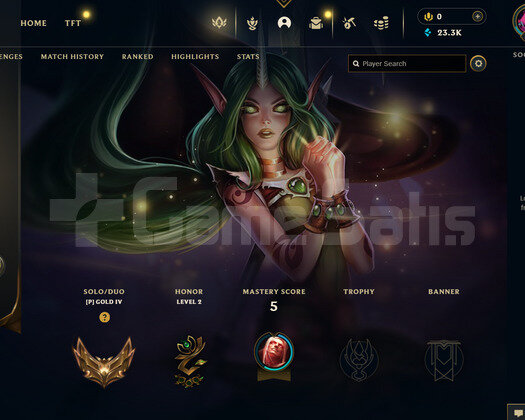 TR Gold 4 | 1 Kostüm - 23K Mö | LoL Hesap