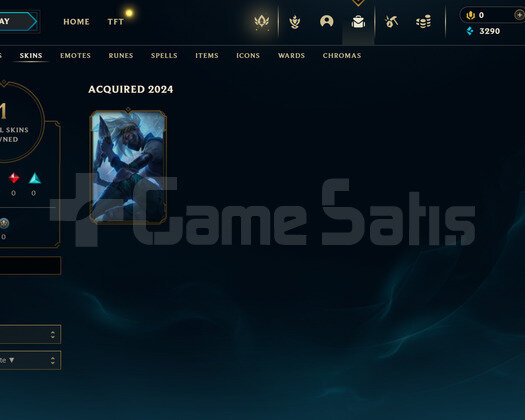 TR Gold 4 | 1 Kostüm - 23 Hero | LoL Hesap