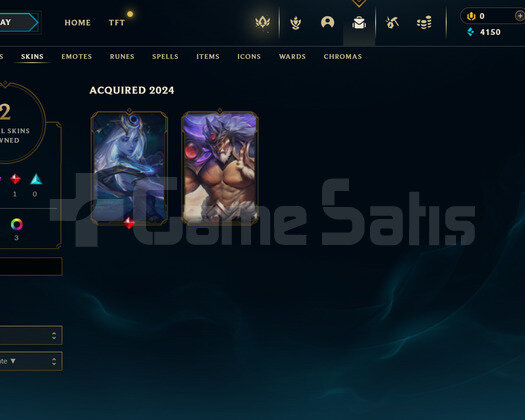 TR Unranked | 2 Kostüm - 21 Hero | LoL Hesap