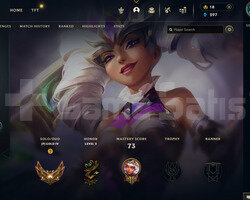 TR Gold 4 | 18 Kostüm - 34 Hero | LoL Hesap