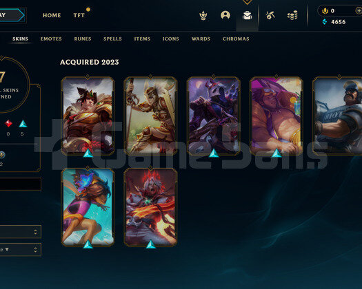 TR Plat 3 | 7 Kostüm - 27 Hero | LoL Hesap