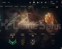 TR Zümrüt 4 | 3 Kostüm - 35 Hero | LoL Hesap