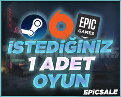 İSTEDİĞİNİZ 1 OYUN + SINIRSIZ DESTEK