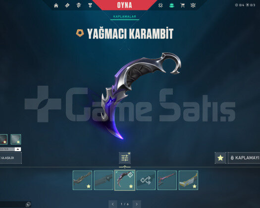YAĞMACI KARAMBİT/SERİ TETK/YELPAZE EPOSTA HESAP