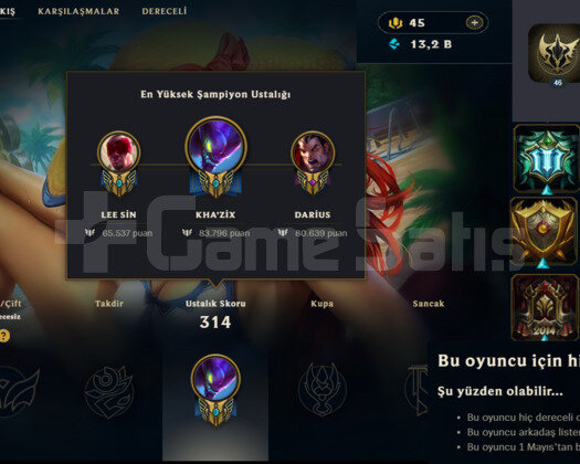 EUW 2010 KURULUM 131 SKIN NADİR LOL HESABI