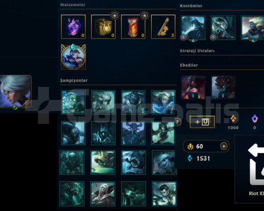 EUW 2015 KURULUM HANDMADE LOL HESABI