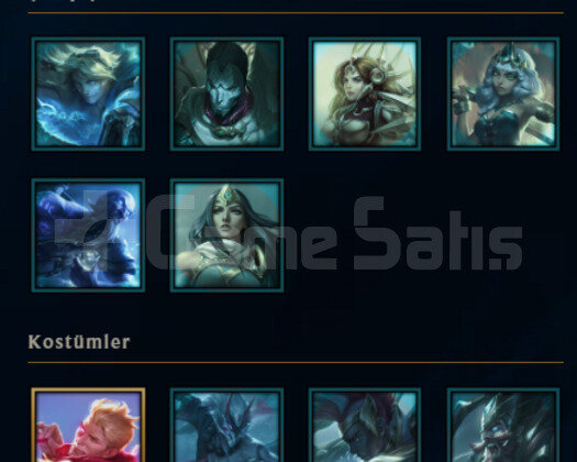 EUW HANDMADE LOL HESABI