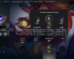EUW HANDMADE LOL HESABI