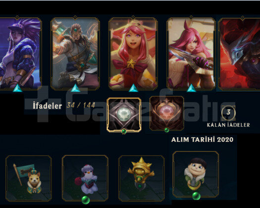 EUW HANDMADE DEMIR 2 EBEDILI LOL HESABI