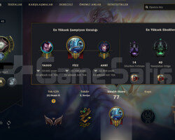 EUW HANDMADE DEMIR 2 EBEDILI LOL HESABI