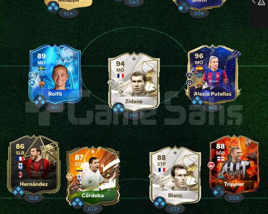FC24 XBOX Mbapp,toty putellas,toty Smith,Eusbio,