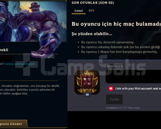 MAİL ONAYSIZ 2017 KURULUM LOL HESABI