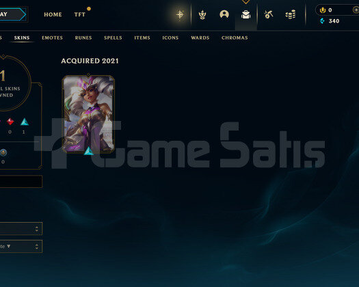 TR Unranked | 1 Kostüm - 20 Hero | LoL Hesap
