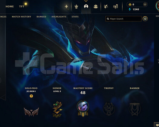 TR Demir 1 | 5 Kostüm - 31 Hero | LoL Hesap