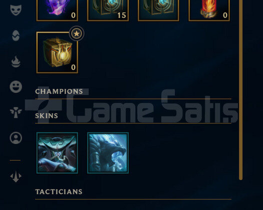 TR Gold 1 | 4 Kostüm - 36 Hero | LoL Hesap