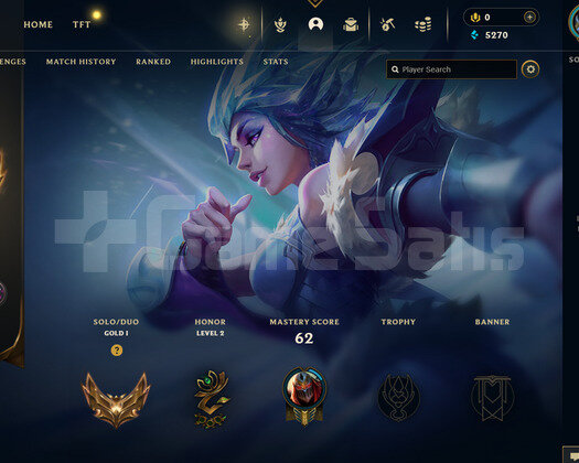 TR Gold 1 | 4 Kostüm - 36 Hero | LoL Hesap