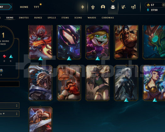 TR Plat 3 | 11 Kostüm - 41 Hero | LoL Hesap