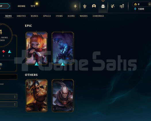 TR 69 WR Elmas 4 | 4 Kostüm - 28 Hero |LoL Hesa