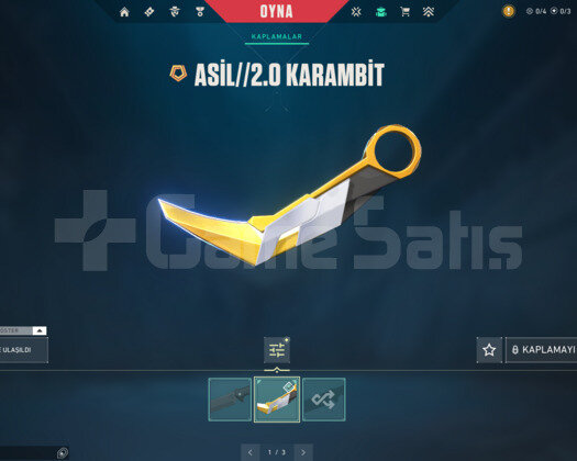ASİL KARAMBİT/KAOS/SPECTRUM/BLASTX EPOSTA HESAP