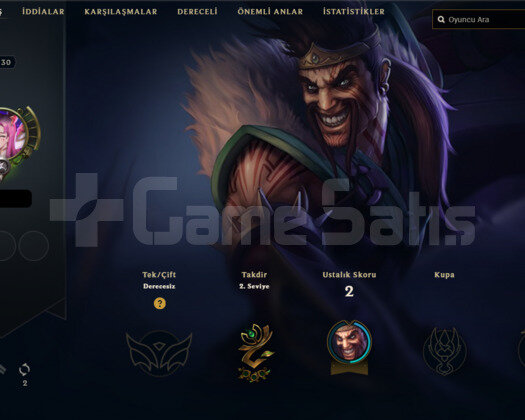 GANİMETLİ 2022 BOTTED LOL HESABI