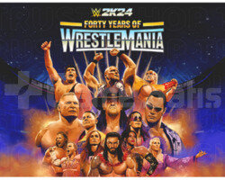 WWE 2K24 Forty Years of Wrestlemania Edition