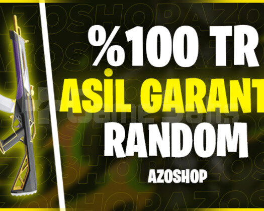 100TR | ASİL GARANTİLİ RANDOM HESAP