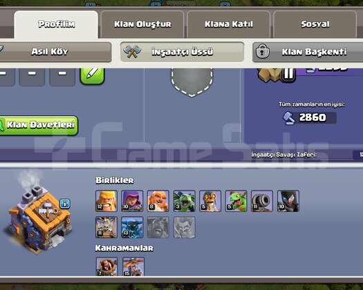 clans of clans hesabı ucuz