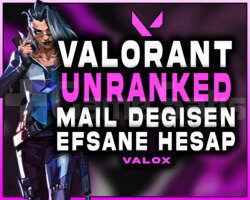 MAİL DEĞİŞEN / KESİN RANKED HAZIR /  VALORANT