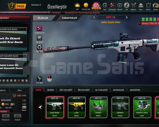 +7 SET SINIRSIZ GROZALI EFSO HESAP