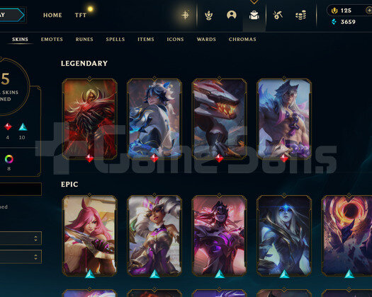 TR Zümrüt 3 | 15 Kostüm - 55 Hero | LoL Hesap