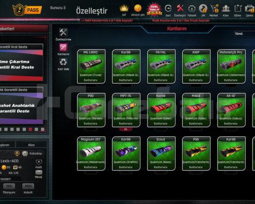 SINIRSIZLI + FULL DOLU HESAP + GARANTİLİ !