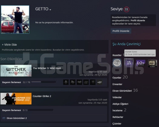 4 MADALYA | CS2 PRIME | GUVEN FAKTORU YESIL