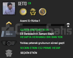3 MADALYA | CS2 PRIME | GUVEN FAKTORU YESIL