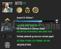 3 MADALYA | CS2 PRIME | GUVEN FAKTORU YESIL