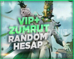 ZÜMRÜT ULTRA VİP PUBG MOBİLE RANDOM HESAP