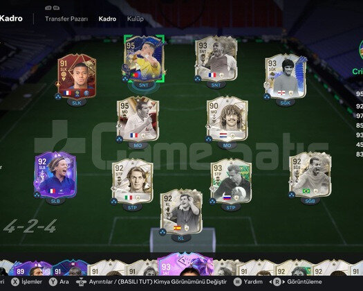 PC TOTY CR7 Lİ HESAP