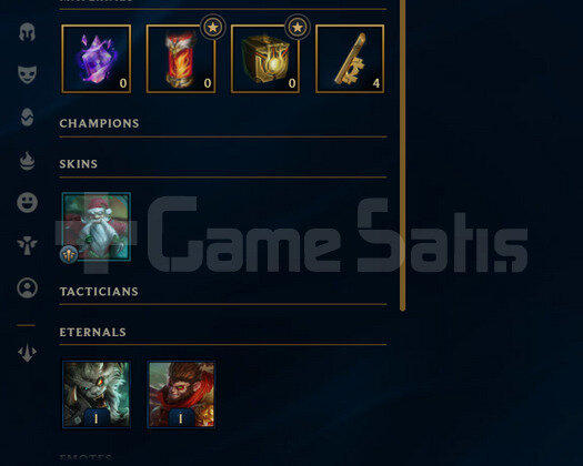 EUW Unranked | 1 Kostüm - 21K Mö | LoL Hesap
