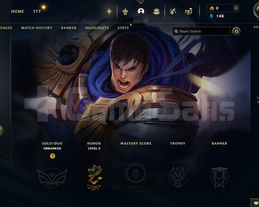 EUW Unranked | 21 Hero - 14K Mö | LoL Hesap