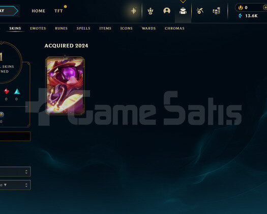EUW Unranked | 1 Kostüm - 13K Mö | LoL Hesap